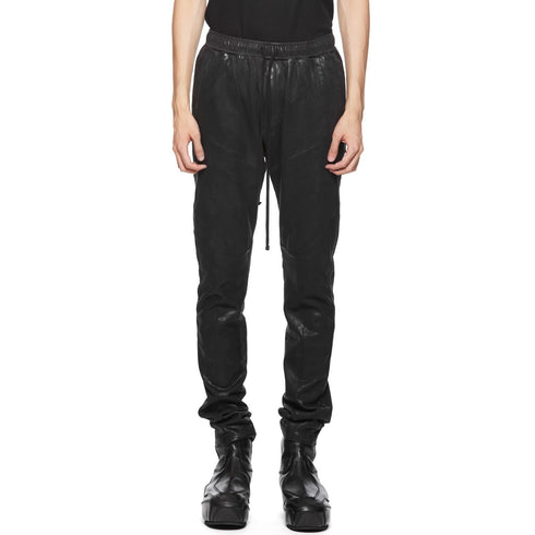 JULIUS 897PAM19 Black / Coated Illium Joggers